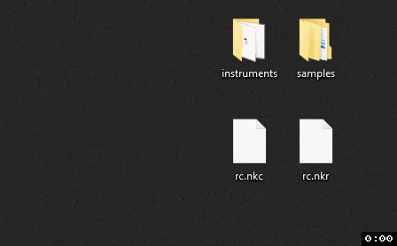 Moving sample library to its own folder